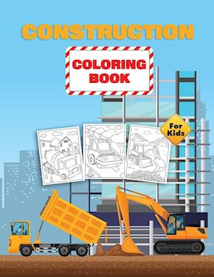 Construction Coloring Book For Kids