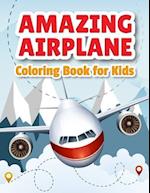 Amazing Airplane Coloring Book