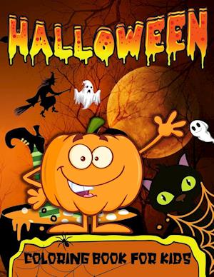 Halloween Coloring Book For Toddlers