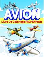 Livre De Coloriage Avion Pour Les Enfants