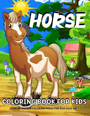 Horse Coloring Book For Kids