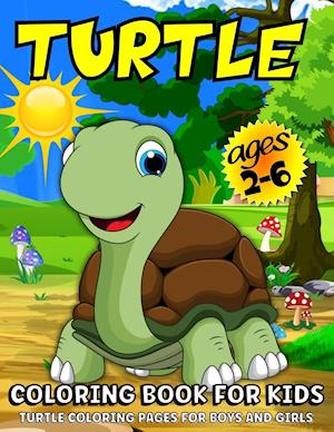 Turtle Coloring Book For Kids