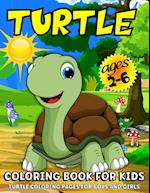 Turtle Coloring Book For Kids