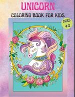 Unicorns Coloring Book for Kids Age 4-8