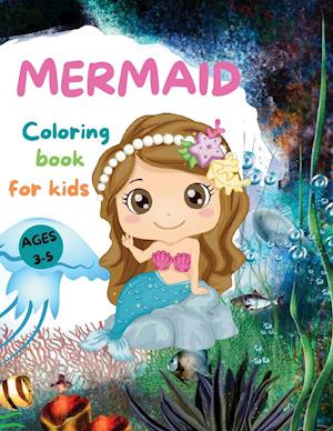 MERMAIDS  CUTE Coloring Book for Kids