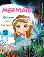 MERMAIDS  CUTE Coloring Book for Kids