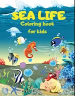 SEA LIFE - Under the SEA  Coloring Book for kids