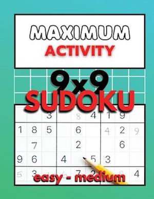 Maximum Activity 9x9 Sudoku easy to medium