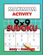Maximum Activity 9x9 Sudoku easy to medium