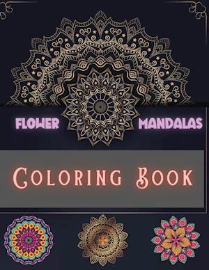 Flower Mandalas Coloring Book