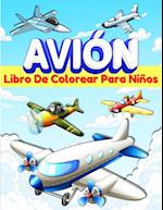 Aviones Libro De Colorear Para Niños