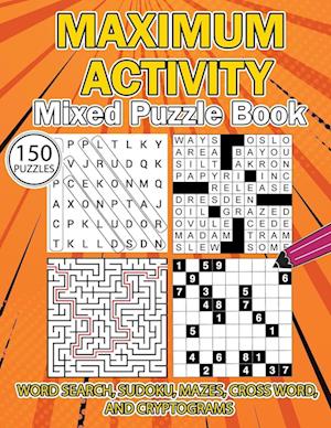 MAXIMUM ACTIVITY Mixed puzzle book