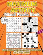 MAXIMUM ACTIVITY Mixed puzzle book
