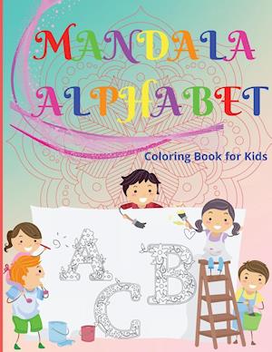 Mandala Alphabet Coloring Book for Kids