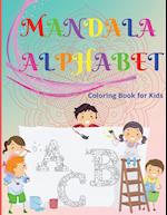 Mandala Alphabet Coloring Book for Kids