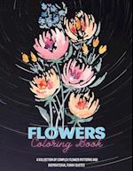 Flowers Coloring Book with Quotes: A Beautiful Coloring Book | Both Inspirational and Funny Quotes Every Page 