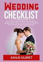 Wedding Checklist