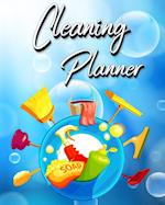 Cleaning Planner: Year,Monthly,Zone,Daily, Weekly Routines for Flylady's Control Journal for Home Management 