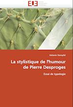 La stylistique de l''humour de Pierre Desproges