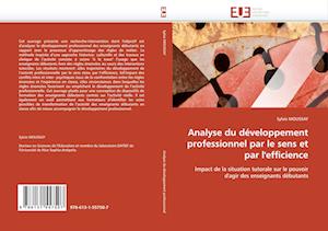 Analyse du développement professionnel par le sens et par l'efficience