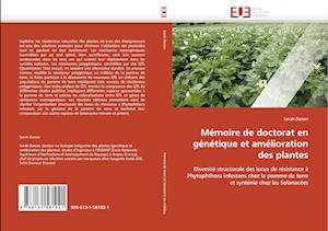 Mémoire de doctorat en génétique et amélioration des plantes