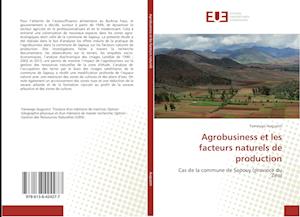 Agrobusiness et les facteurs naturels de production