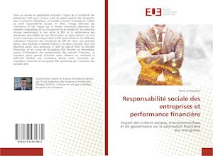 Responsabilité sociale des entreprises et performance financière