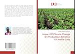 Impact Of Climate Change On Production Activities Of Arable Crop