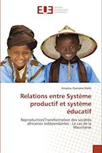 Relations entre Système productif et système éducatif