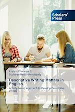 Descriptive Writing Matters in English 