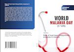 Role of host haem biosynthetic enzymes in malaria