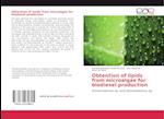 Obtention of lipids from microalgae for biodiesel production