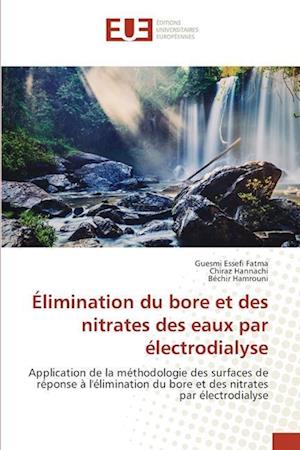 Élimination du bore et des nitrates des eaux par électrodialyse