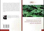 Etude de la chimie et de l'activité hémostatique des extraits de plantes