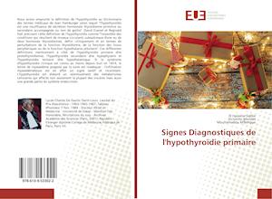 Signes Diagnostiques de l'hypothyroïdie primaire