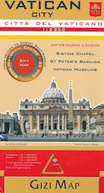 Vatican City: From Vatican to Castel Sant'Angelo, Gizi Map for Pilgrims & Tourists