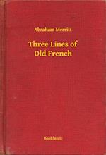 Three Lines of Old French