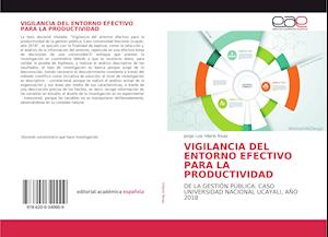 VIGILANCIA DEL ENTORNO EFECTIVO PARA LA PRODUCTIVIDAD