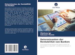 Determinanten der Rentabilität von Banken