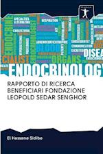 Rapporto Di Ricerca Beneficiari Fondazione Leopold Sedar Senghor