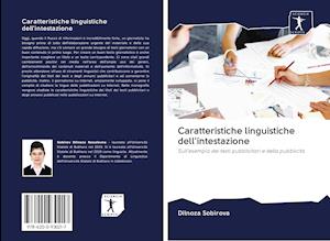 Caratteristiche linguistiche dell'intestazione