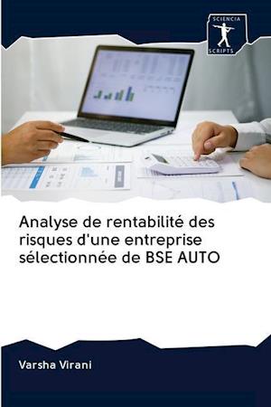 Analyse de rentabilité des risques d'une entreprise sélectionnée de BSE AUTO