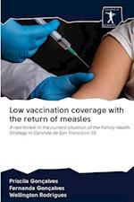 Low vaccination coverage with the return of measles 
