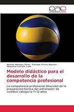 Modelo didáctico para el desarrollo de la competencia profesional