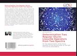 Determination Two Regular Sturm-Liouville Operators from Two Spectra