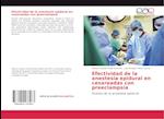 Efectividad de la anestesia epidural en cesareadas con preeclampsia