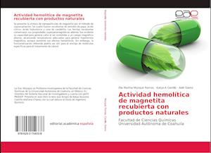 Actividad hemolítica de magnetita recubierta con productos naturales