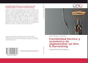 Factibilidad técnica y económica de implementar un Sist. E.Harvesting