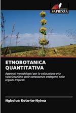 ETNOBOTANICA QUANTITATIVA