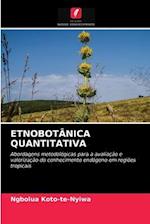 ETNOBOTÂNICA QUANTITATIVA